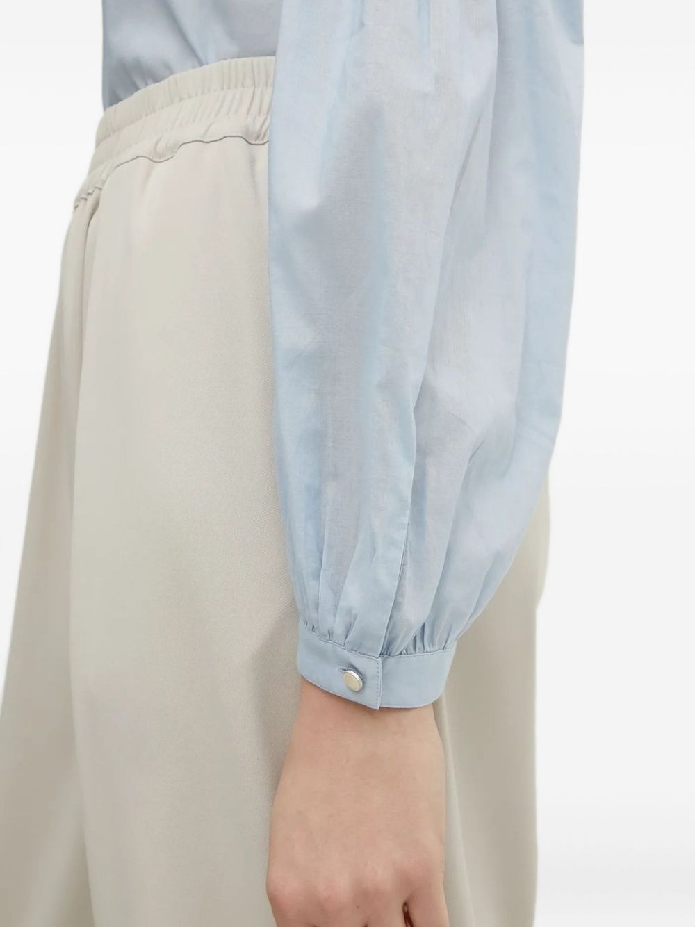 balloon-sleeve shirt - 4