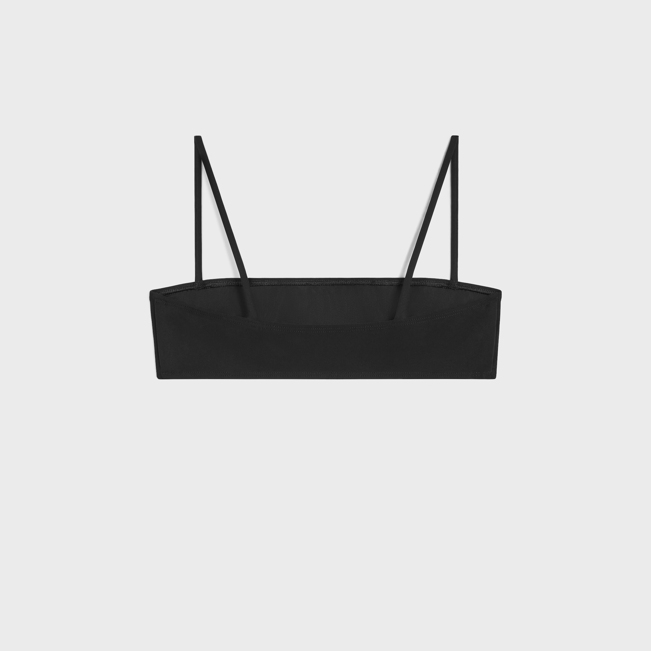 Triomphe bandeau top in matte jersey - 2