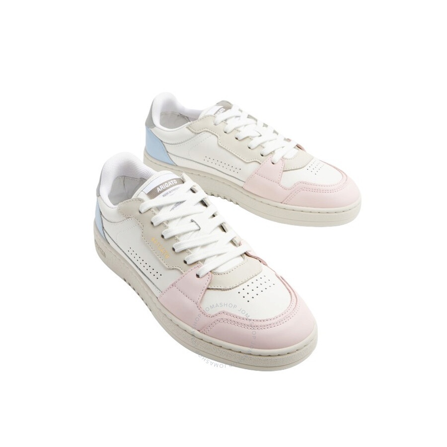 Axel Arigato Ladies White / Pink Dice Lo Low-Top Sneakers - 2