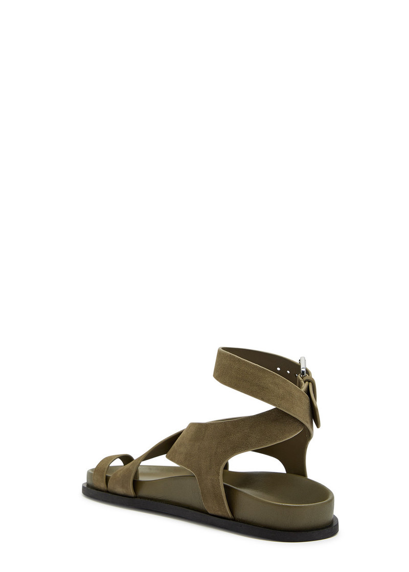 A.EMERY A.emery Jalen Cross-over Suede Sandals outlook