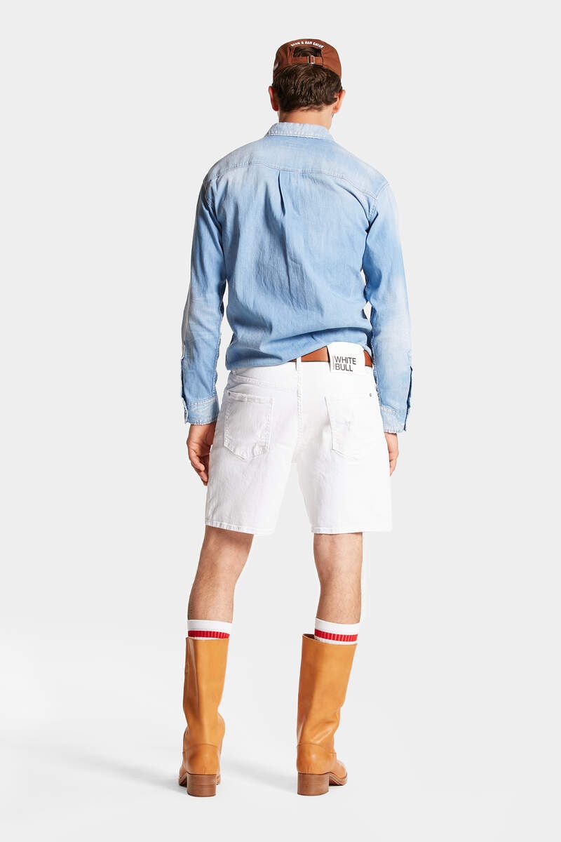 WHITE BULL MARINE SHORTS - 4