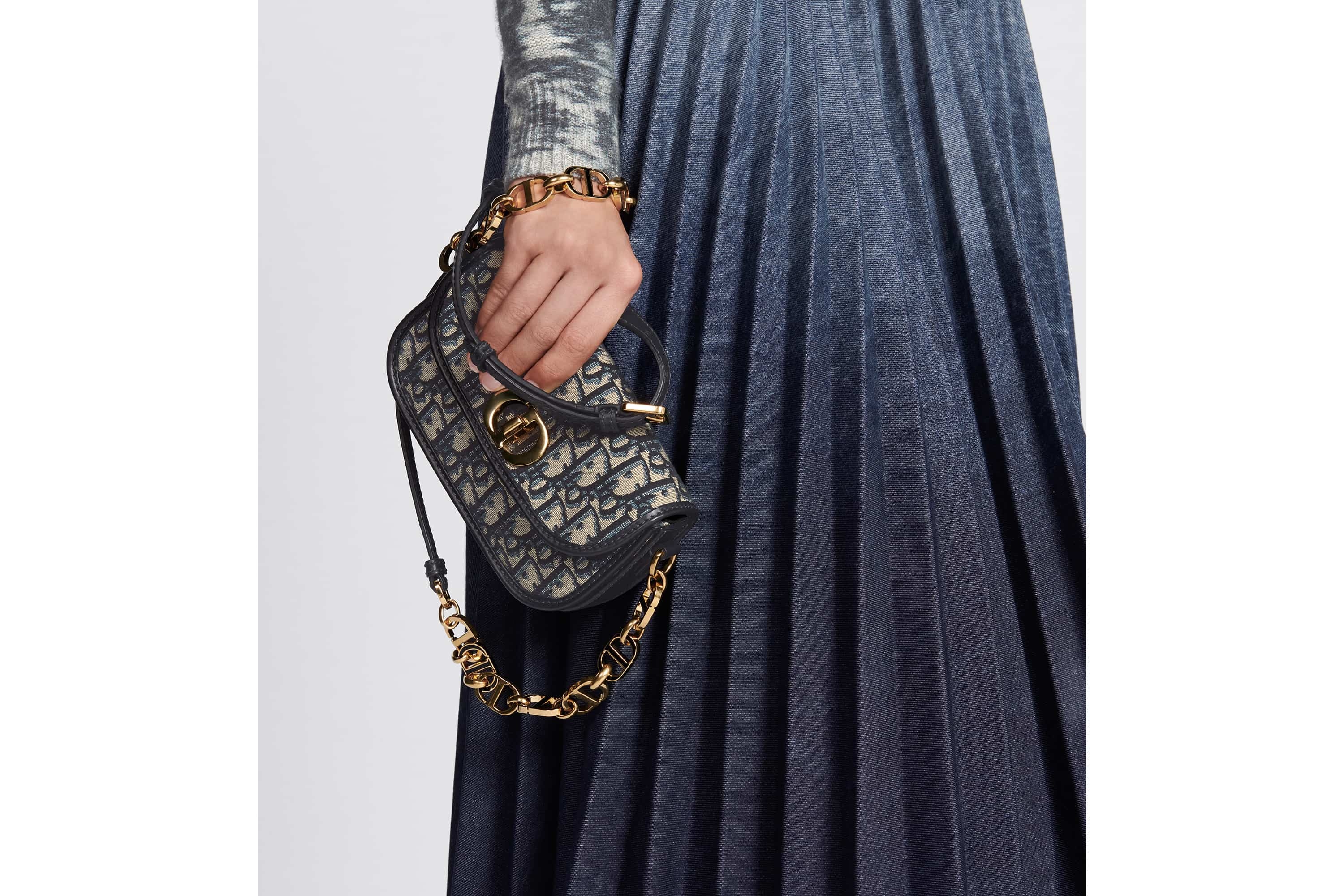 【エレガント♡】DIOR 30 Montaigne Avenue バッグ 30 Montaigne Avenue Bag Blue Dior Oblique Jacquard | DIOR