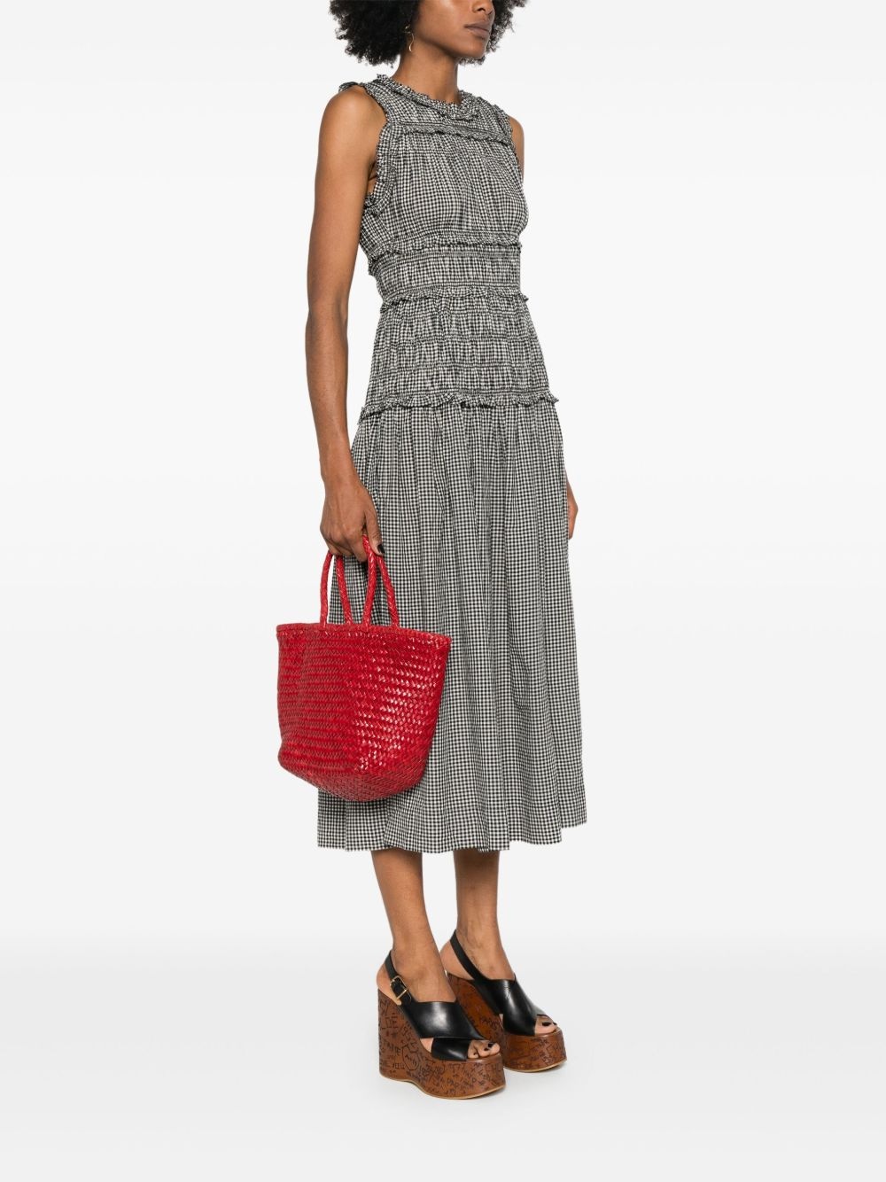 small Grace Basket tote bag - 2