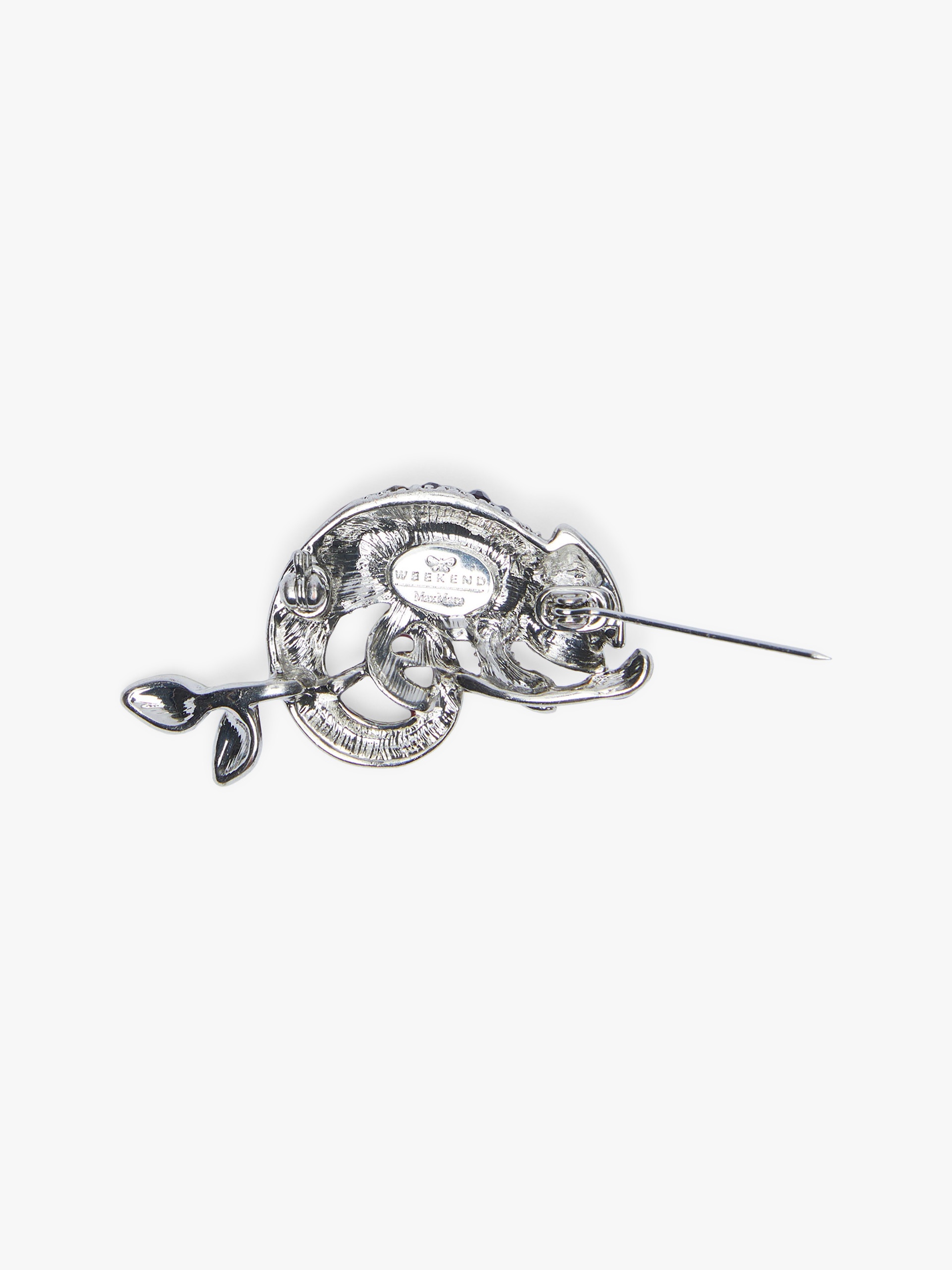 CASSINO Metal and glass brooch - 2