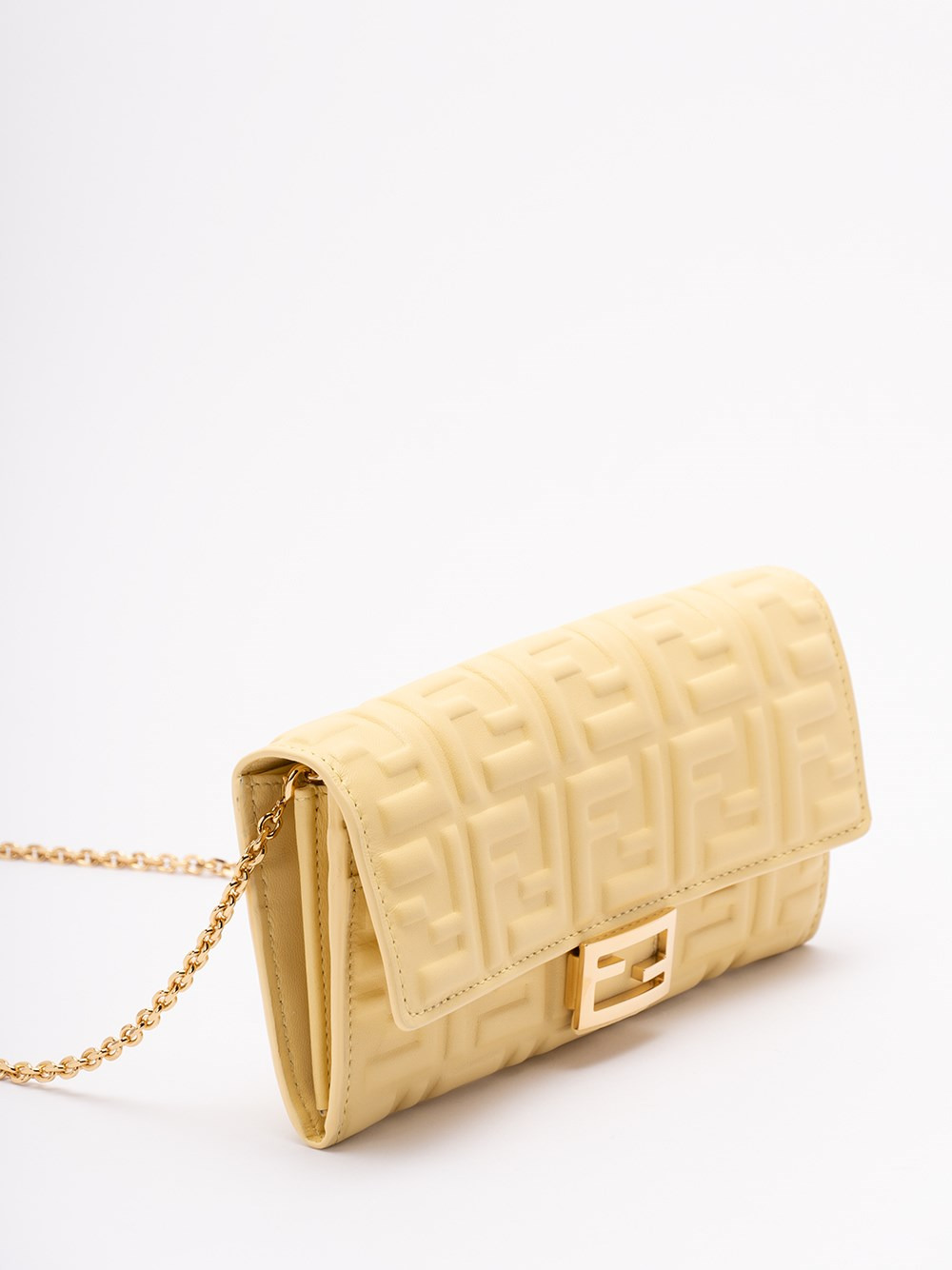 `Baguette` Continental Wallet With Chain - 3