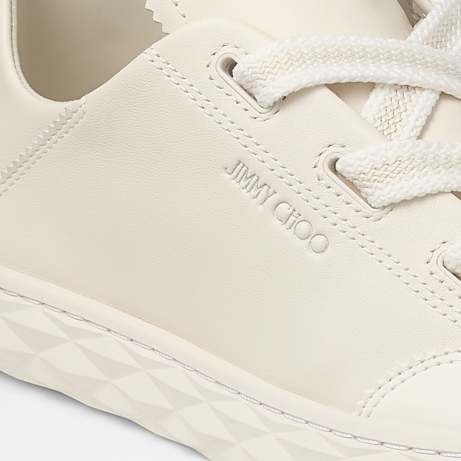 Diamond Light Flex/f
Latte Leather Trainers - 4