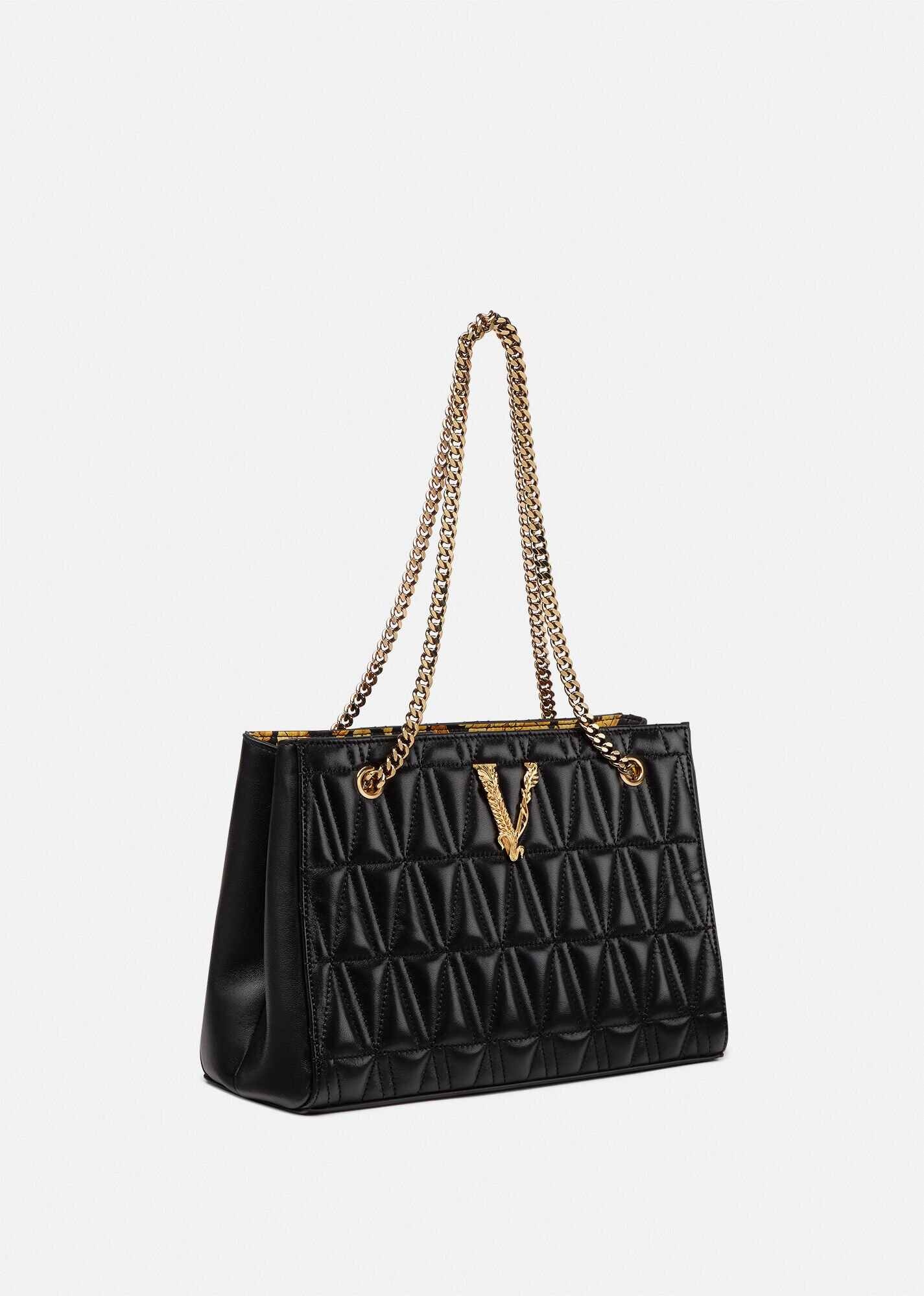 Virtus Quilted Small Tote Bag - 3