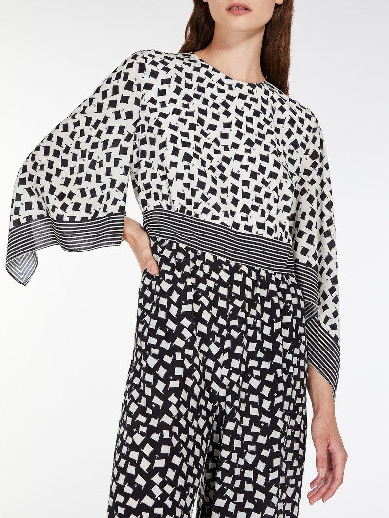 ORIGANO Printed silk jumpsuit 5