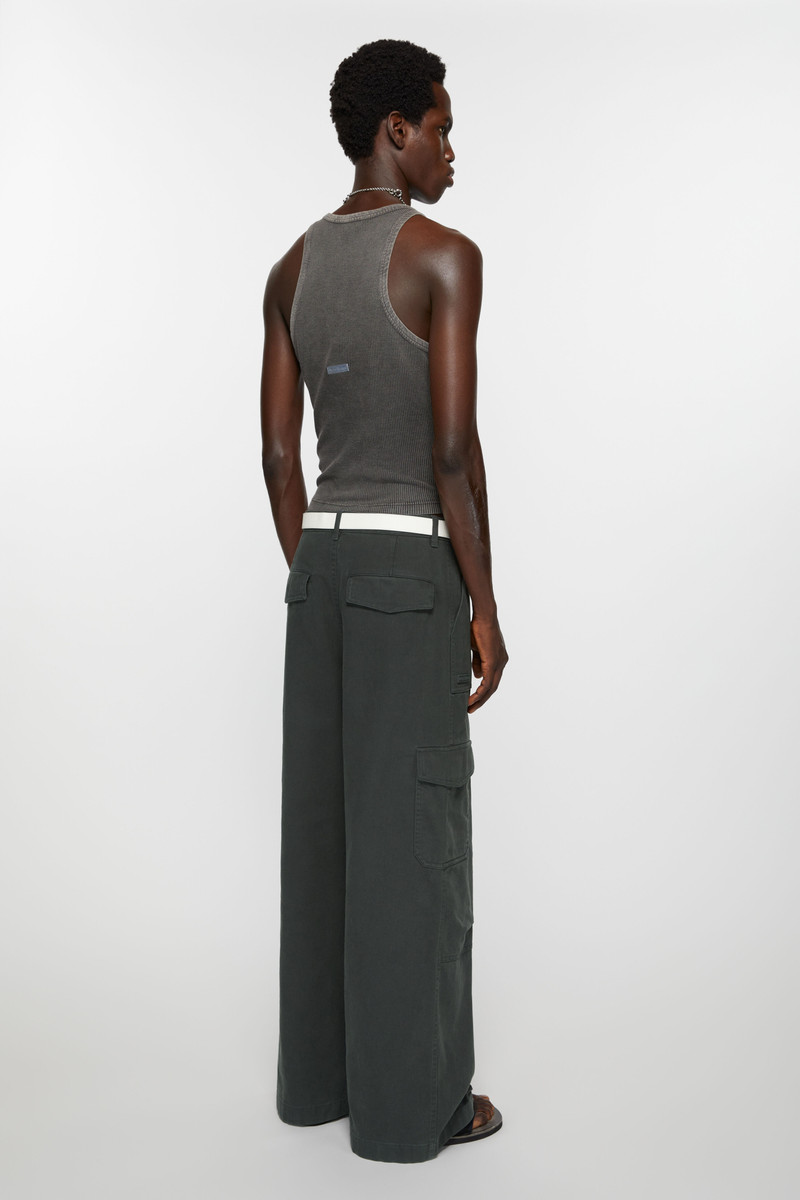 Twill trousers - Dark grey 4