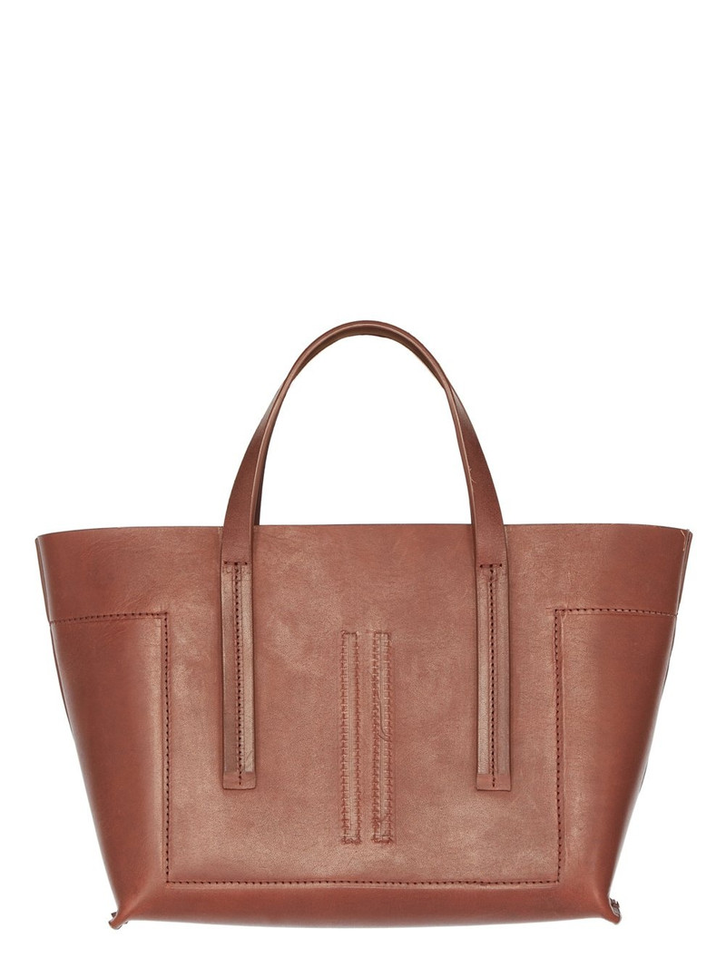 mini shopper leather tote bag 3