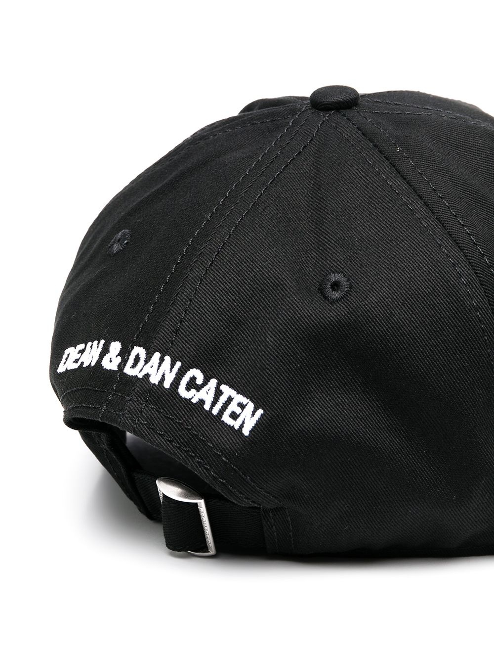 embroidered-logo baseball cap - 2