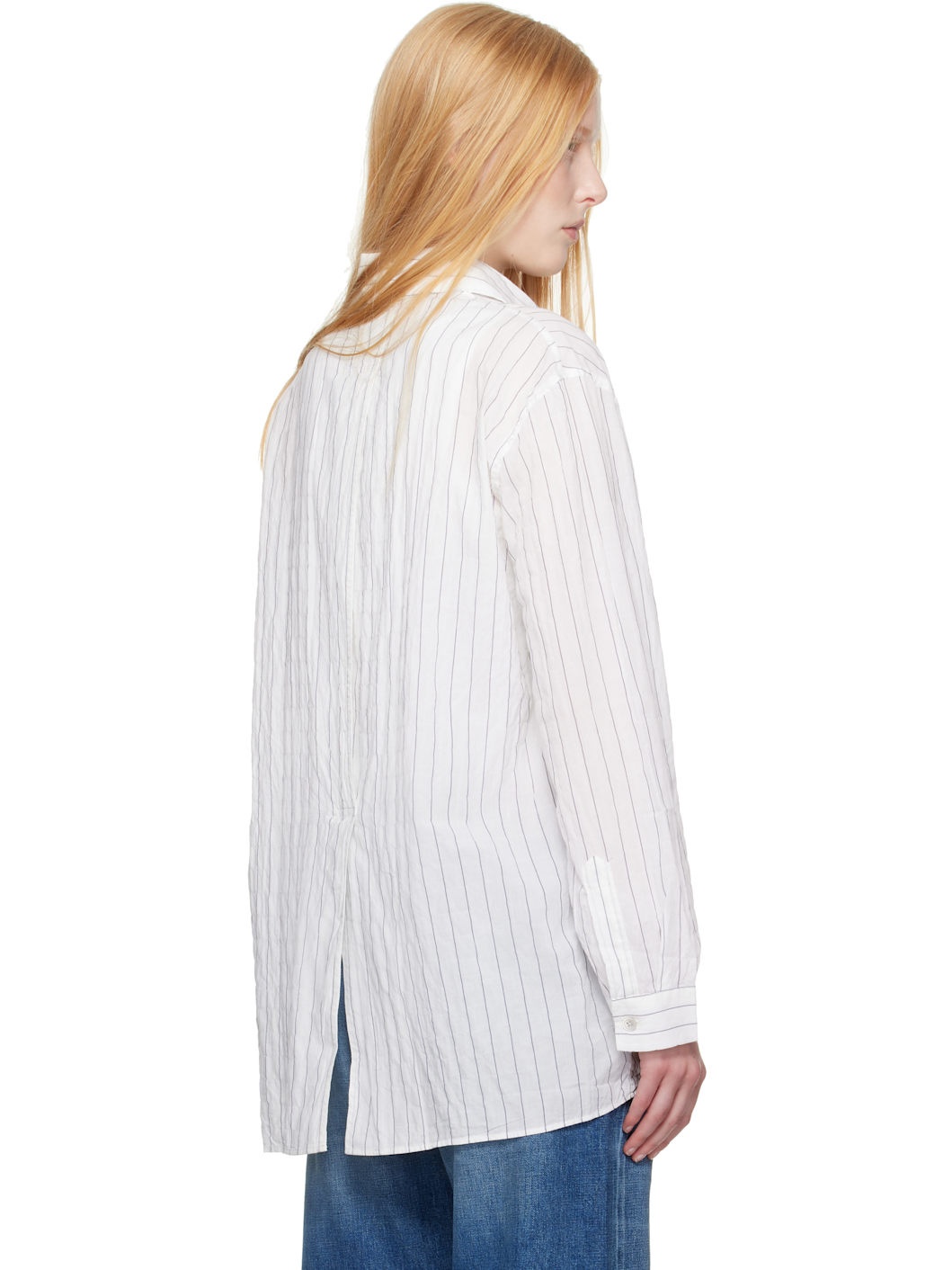 WORK SHOP Emporio Armani White Grazia Shirt - 3