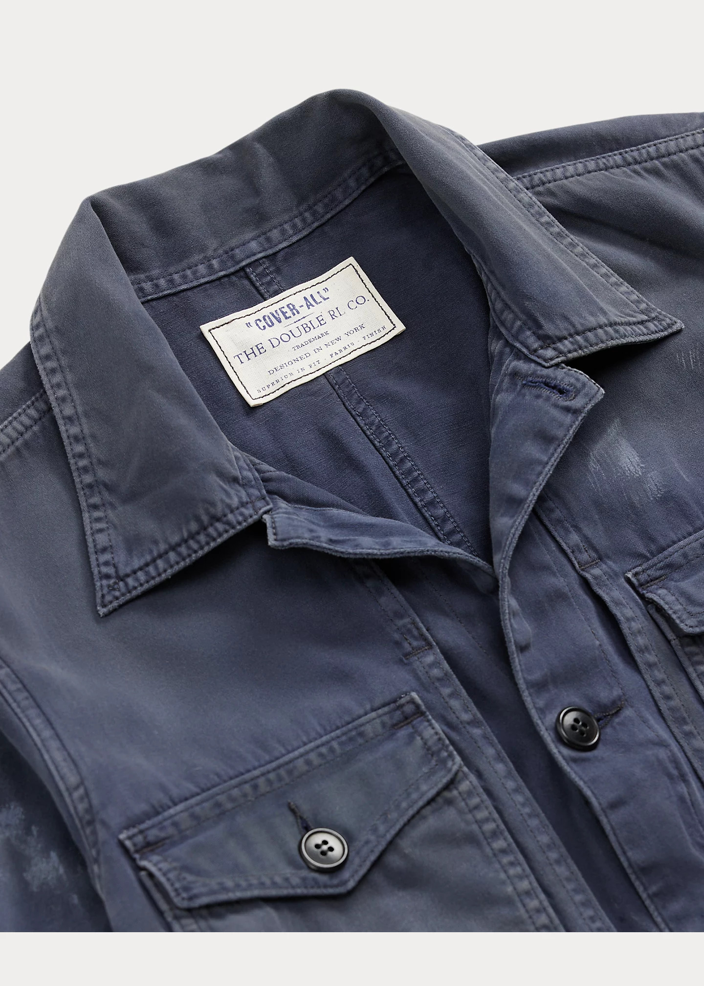 Distressed Reverse-Sateen Coverall - 3