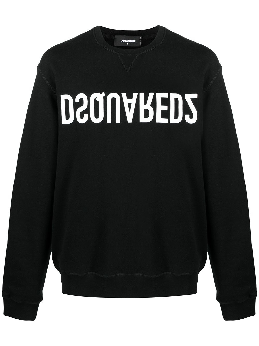 upside down logo sweatshirt - 1