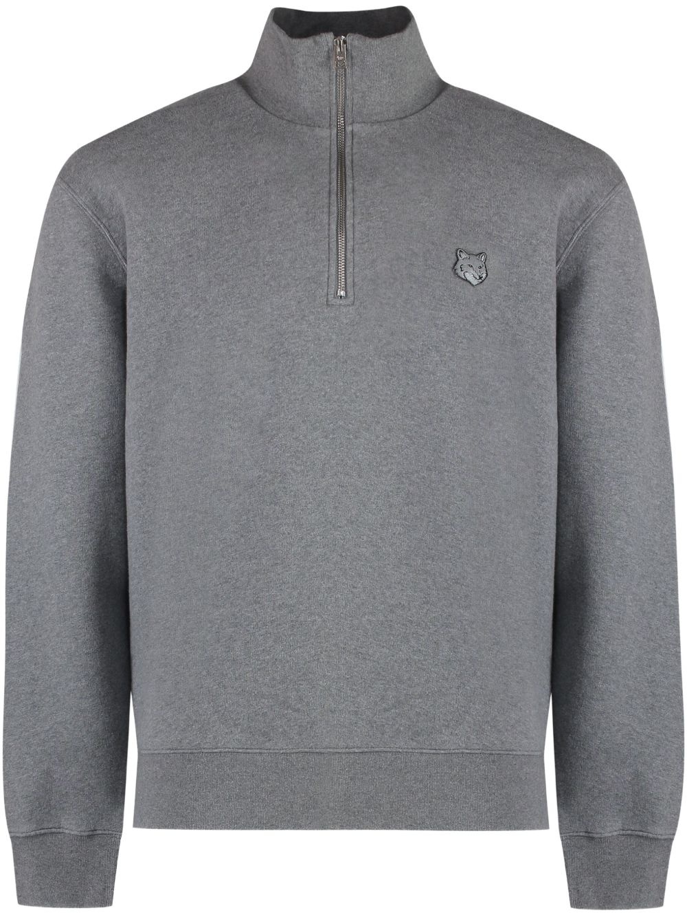 Fox-appliqué sweatshirt - 1