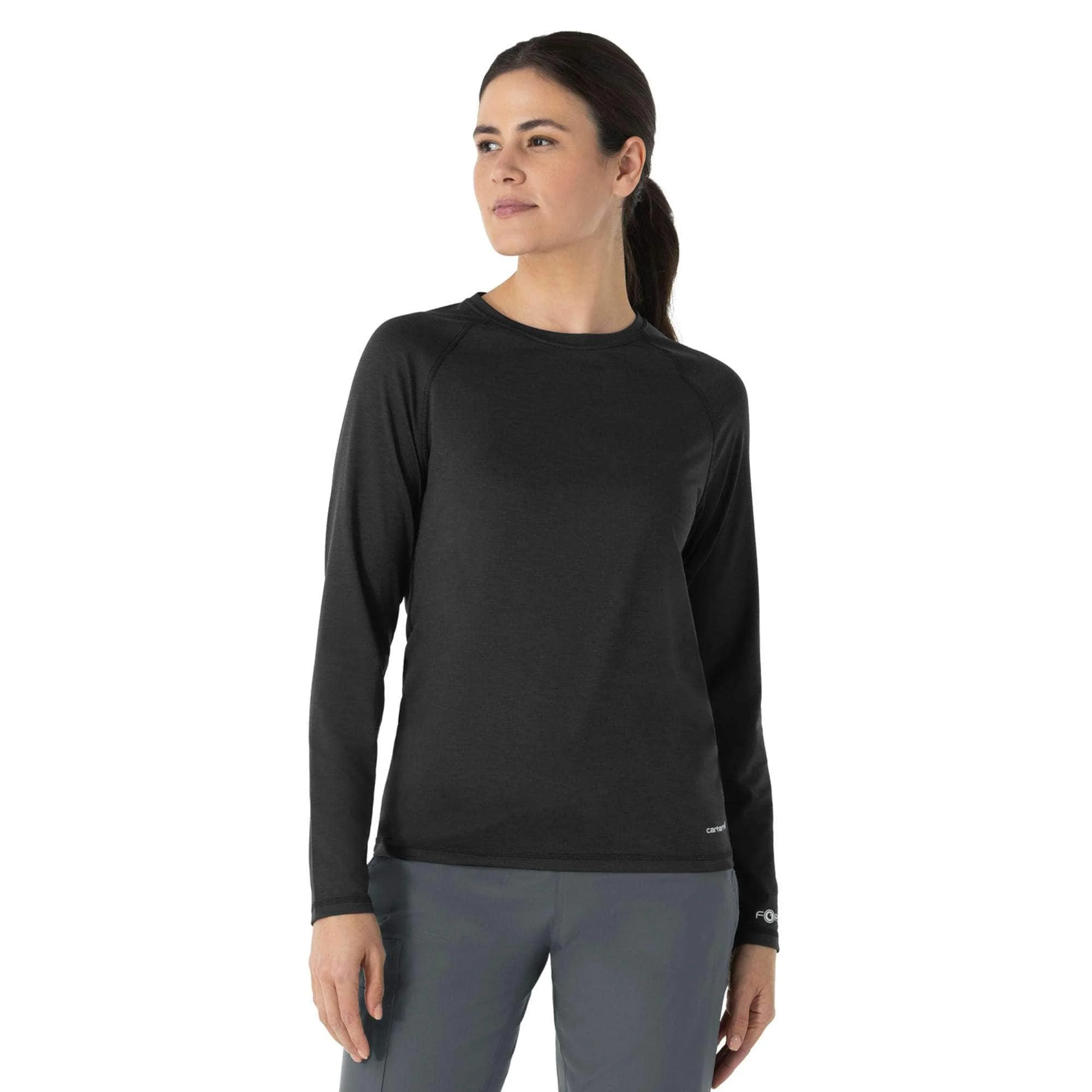 Women's Force Sub-Scrubs Heathered Performance Long Sleeve Tee - 1