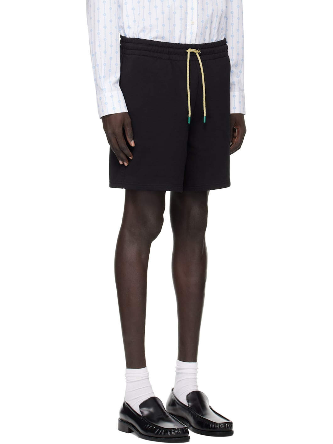 Black Montagne Sweat Shorts - 2
