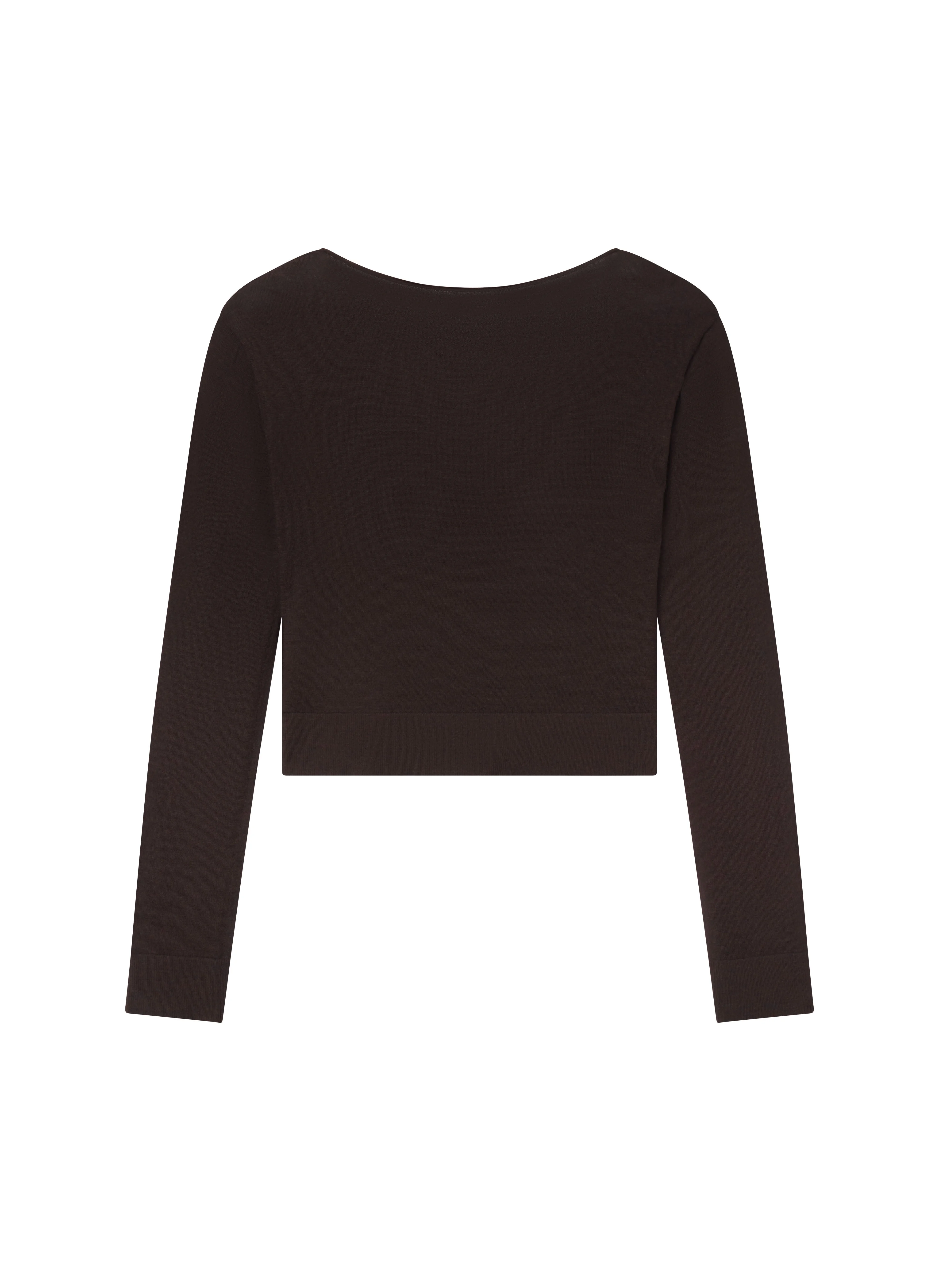 Heather Fine Merino Top - 1