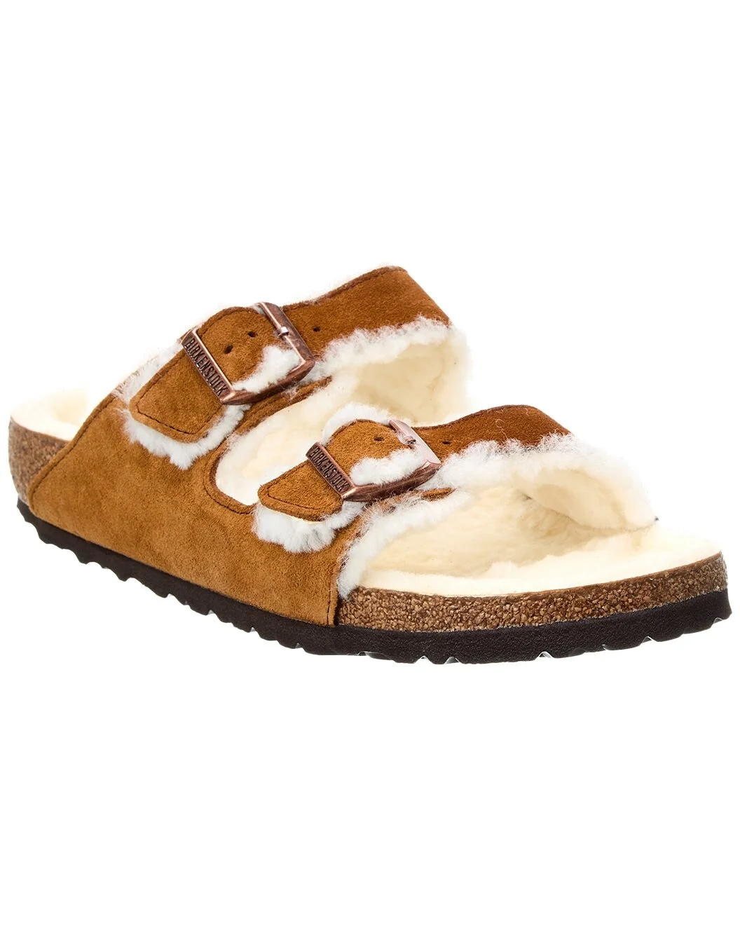 Birkenstock Women's Arizona Shearling Narrow Sandal - 1