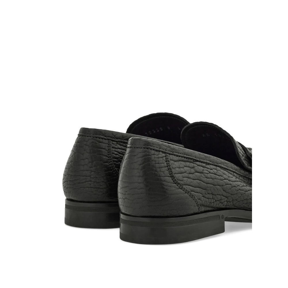 Ferragamo Black Loafers Men - 2