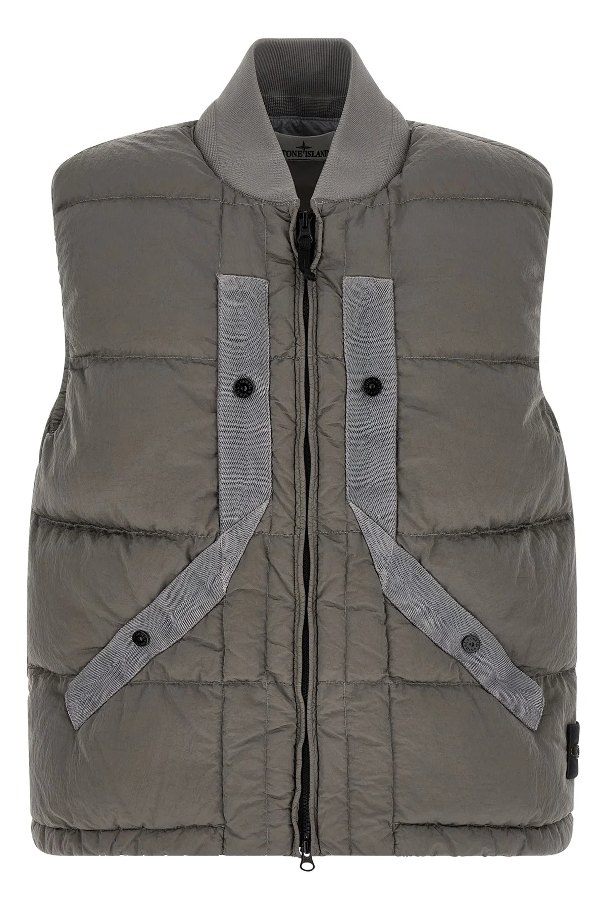 Crinkled Effect Vest - 1