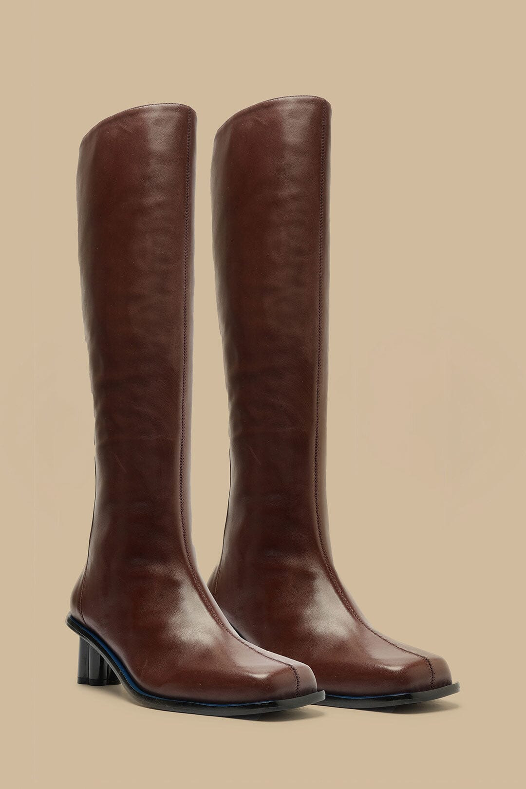 Knee High Square Toe Boot - 2
