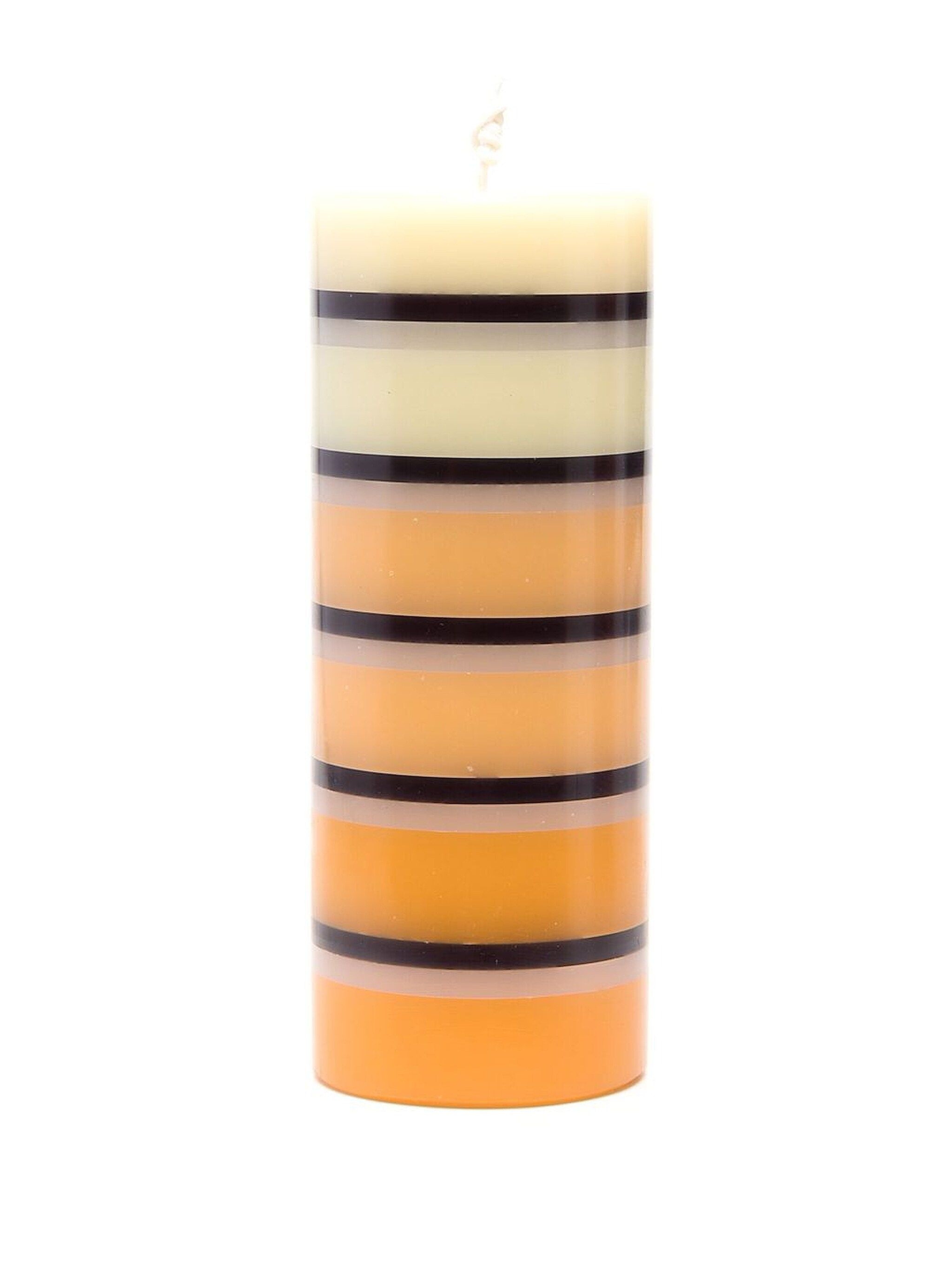 striped single-wick candle - 3