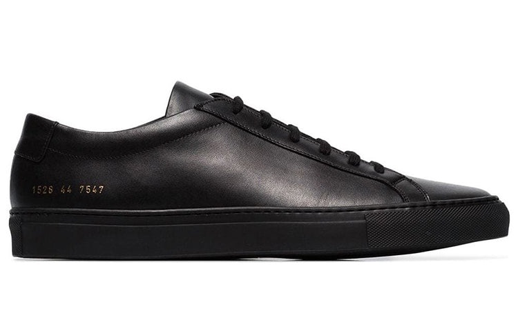 Common Projects Achilles Low 'All Black' 1528-7547 - 2