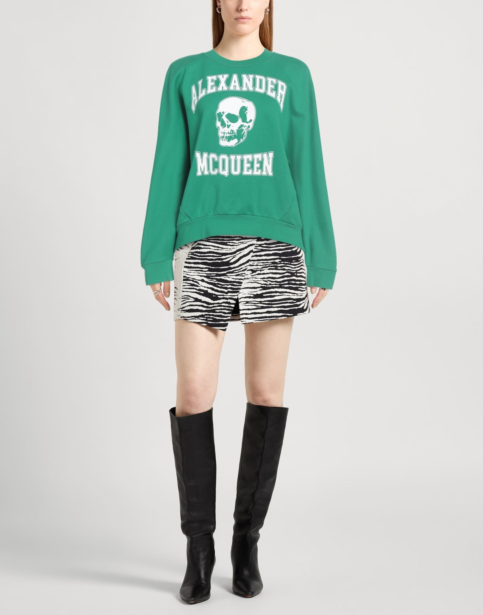 Green Women's Sweatshirt - 2