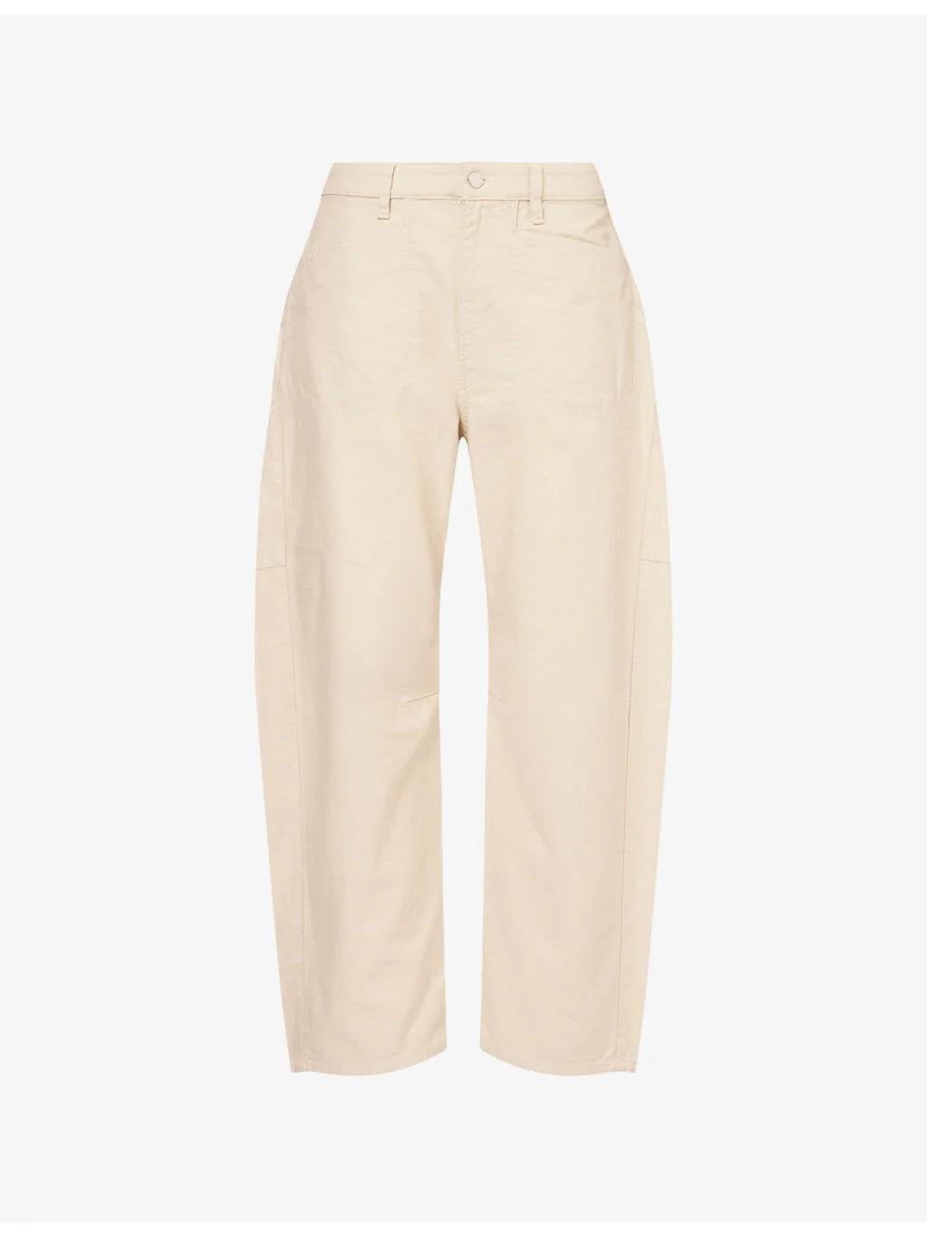 Stevie Utility Barrel-Leg Cotton Trousers - 1