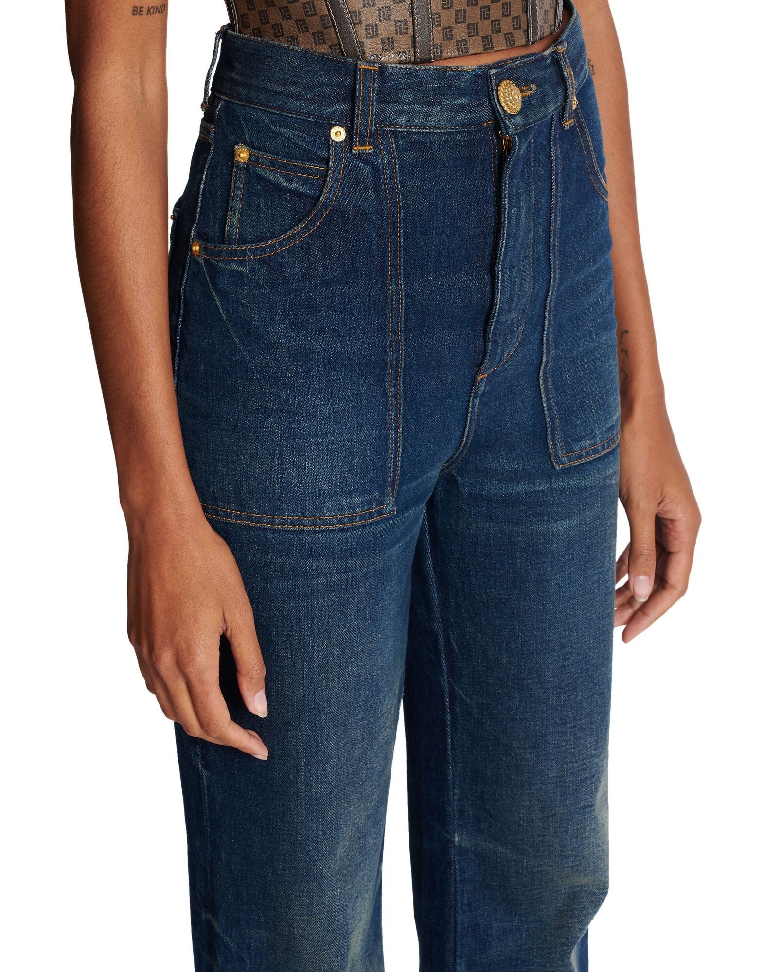 Blue Women's Denim Pants - 6