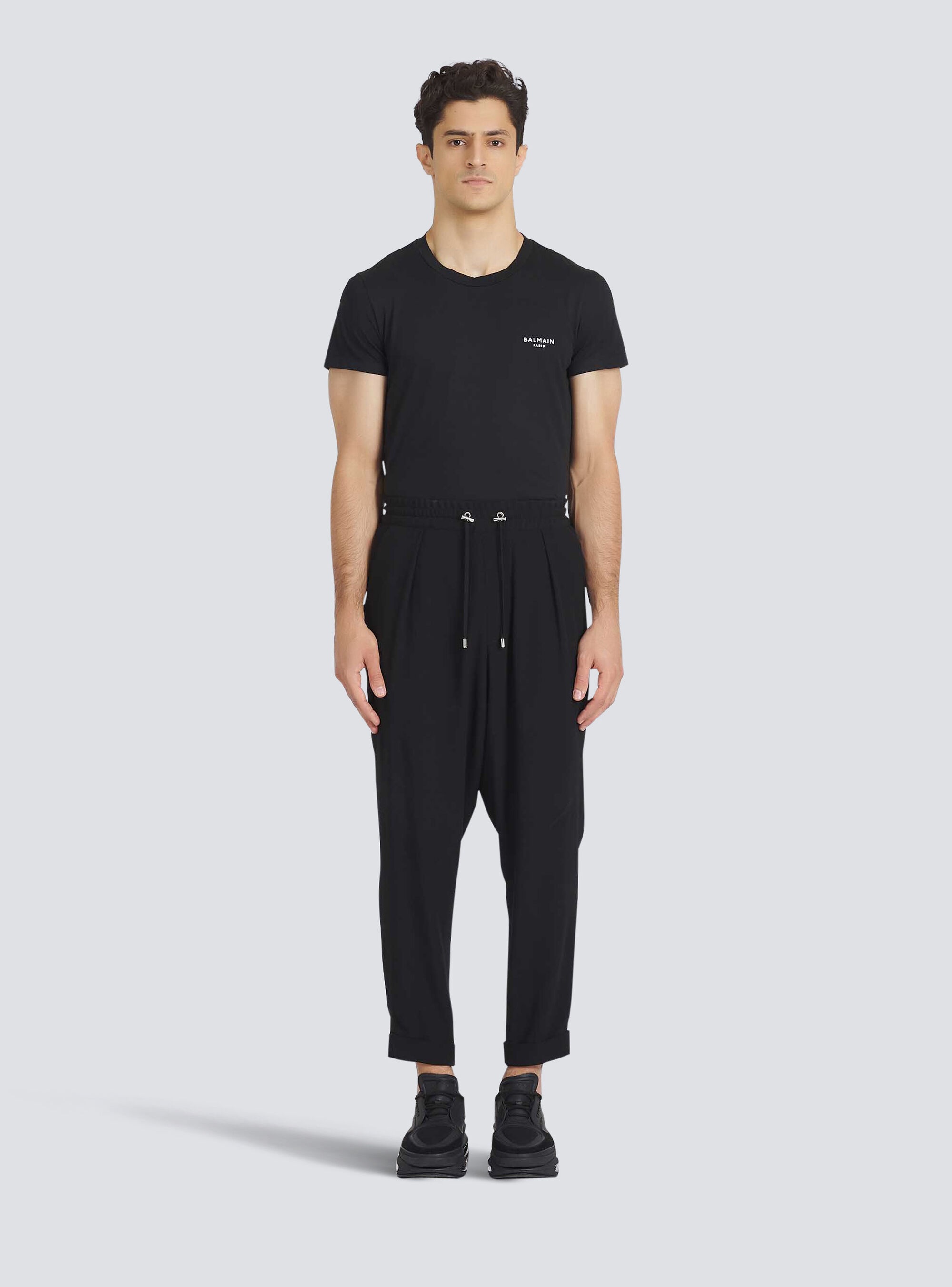 Wide eco-designed crepe pants - 3