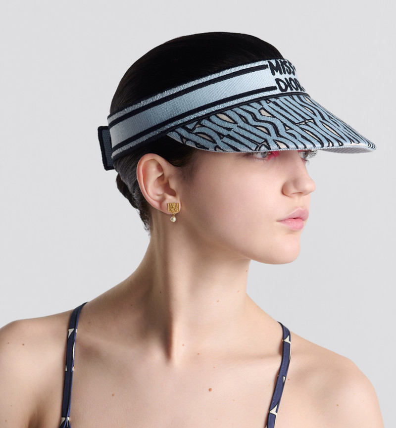Dior Miss Dior Allover D-Smash Visor outlook