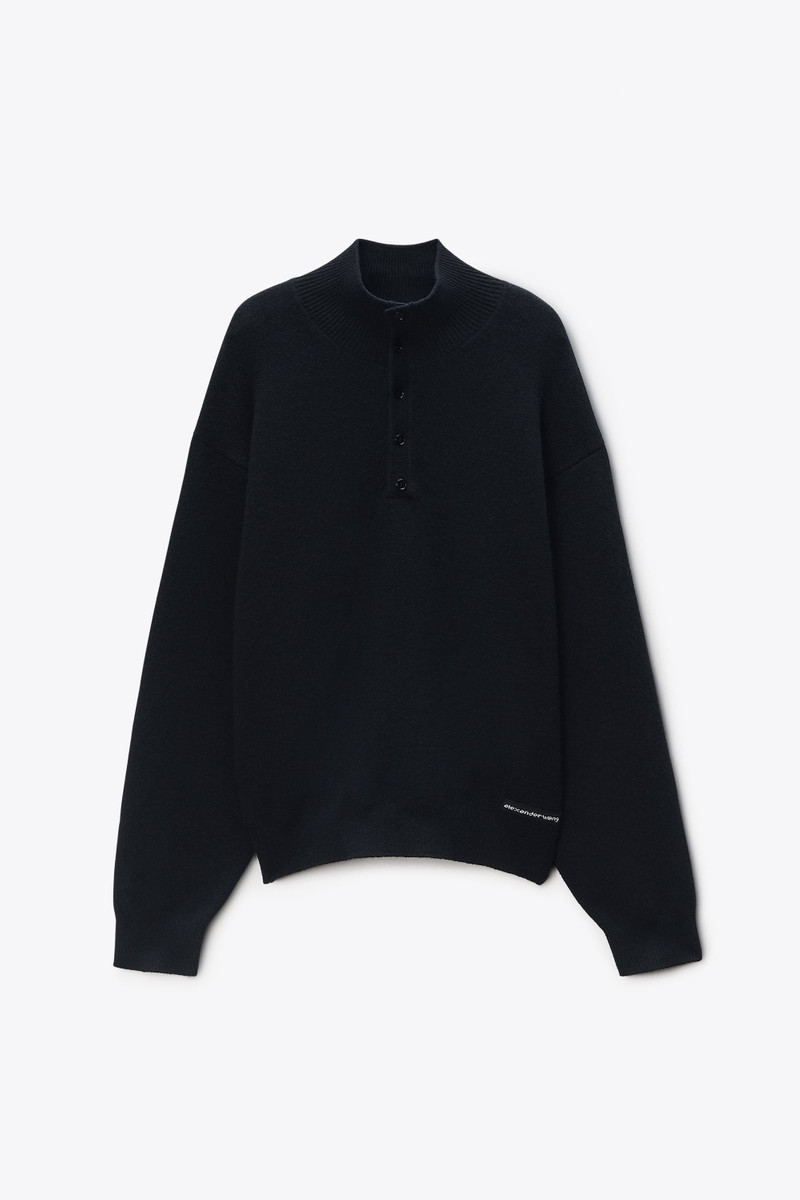 WOOL TURTLENECK HENLEY 1