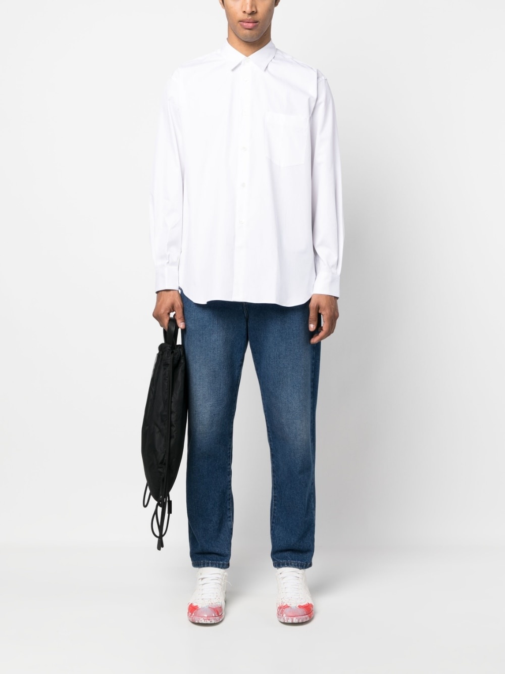 button-up cotton shirt - 2