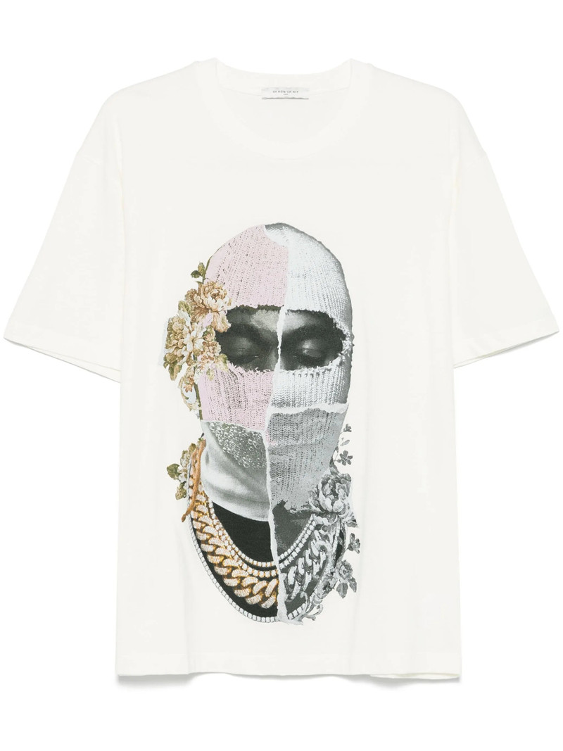 Newspaper Mask T-shirt 1
