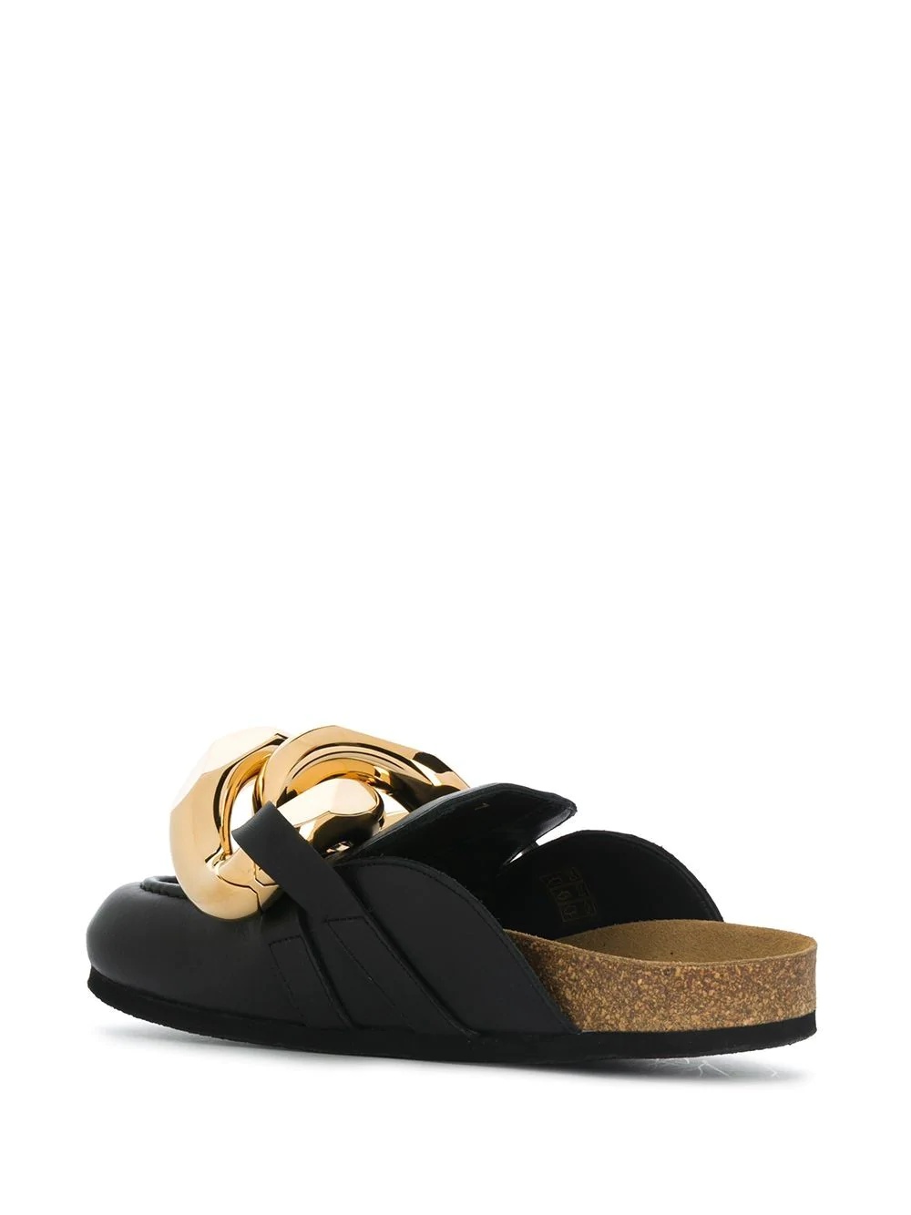 Chain loafer mules - 3