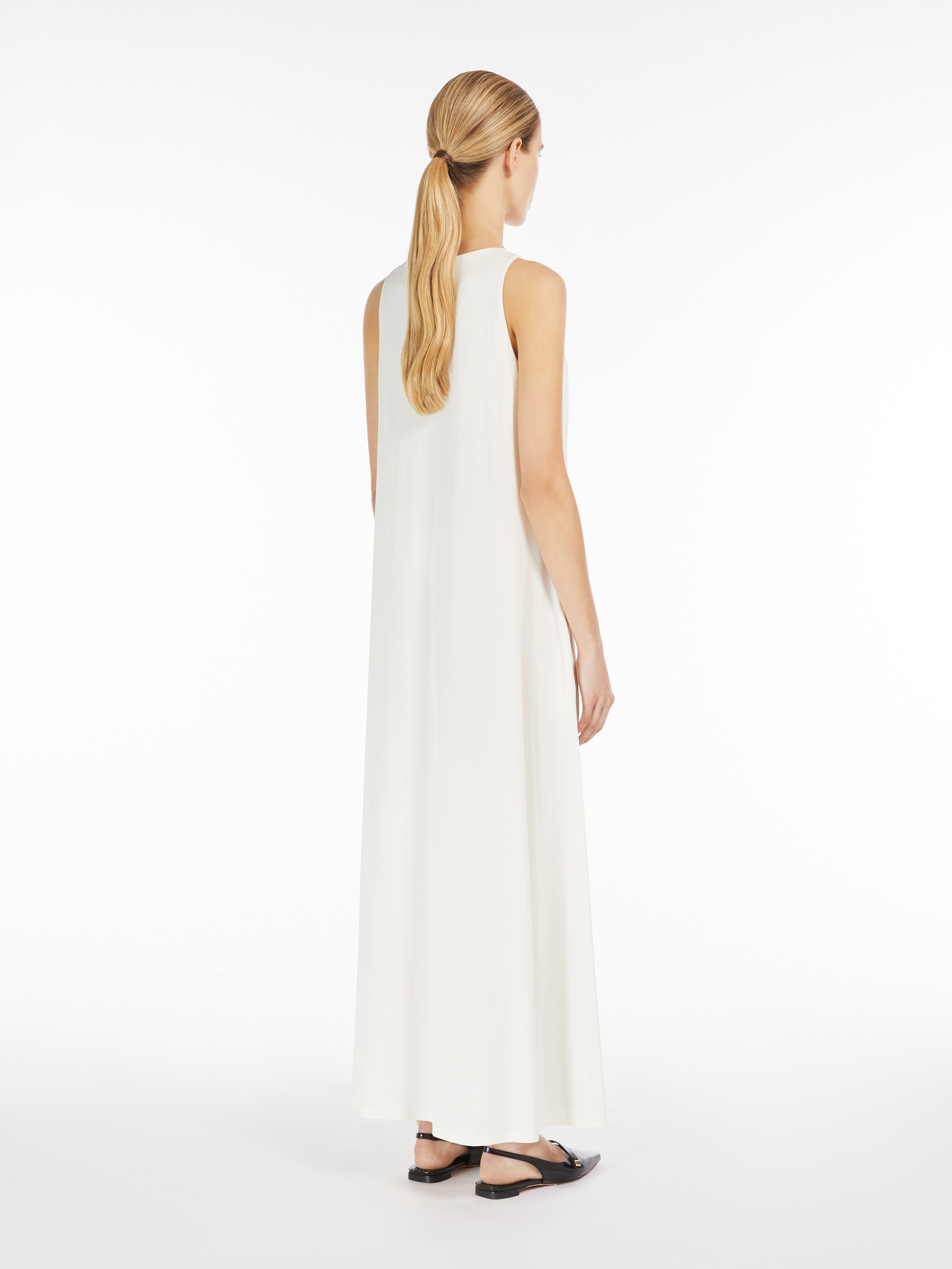 SUPREMO Stretch jersey A-line dress - 4