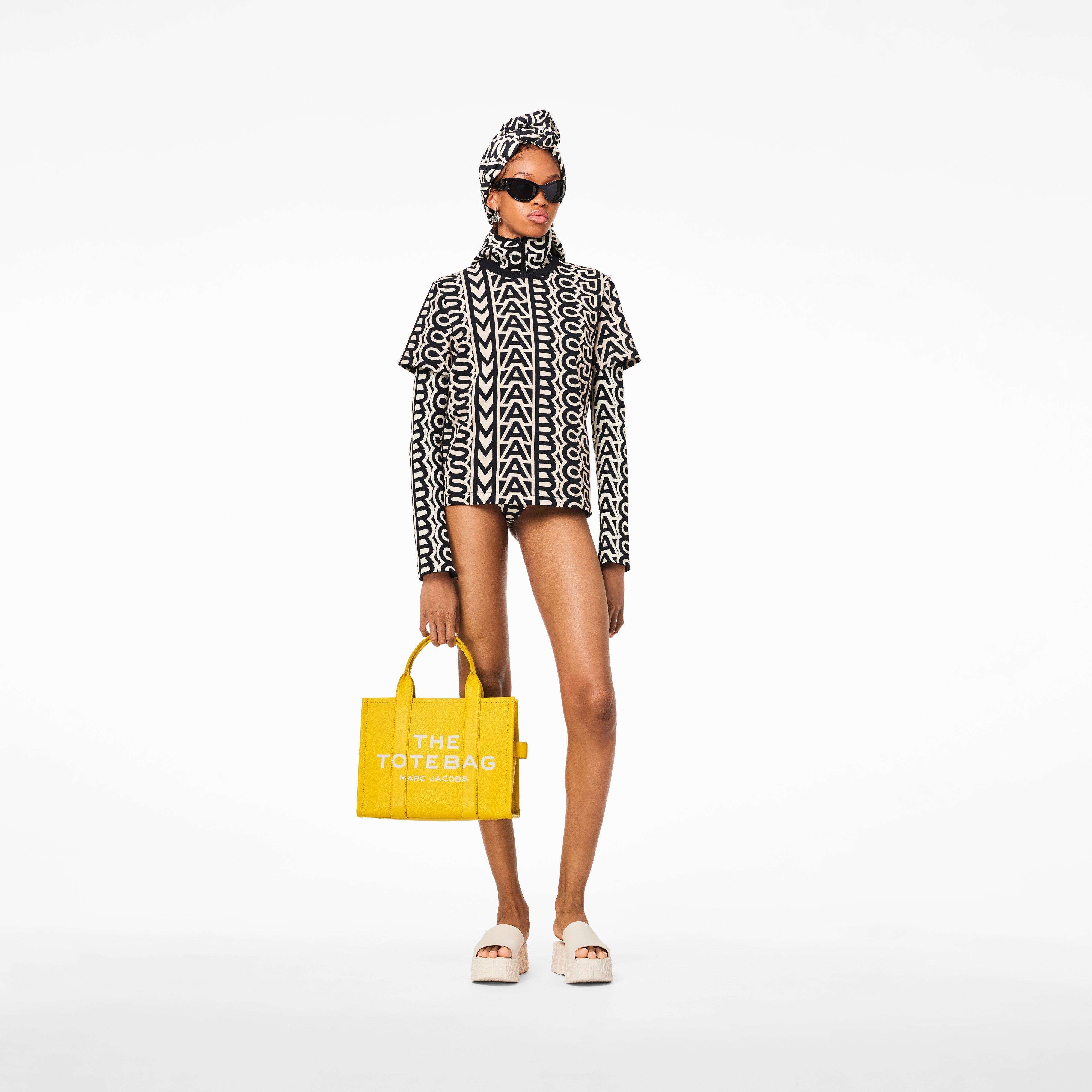 THE LEATHER MEDIUM TOTE BAG - 4