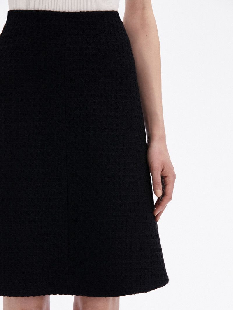 WOOL TWEED SKIRT 5