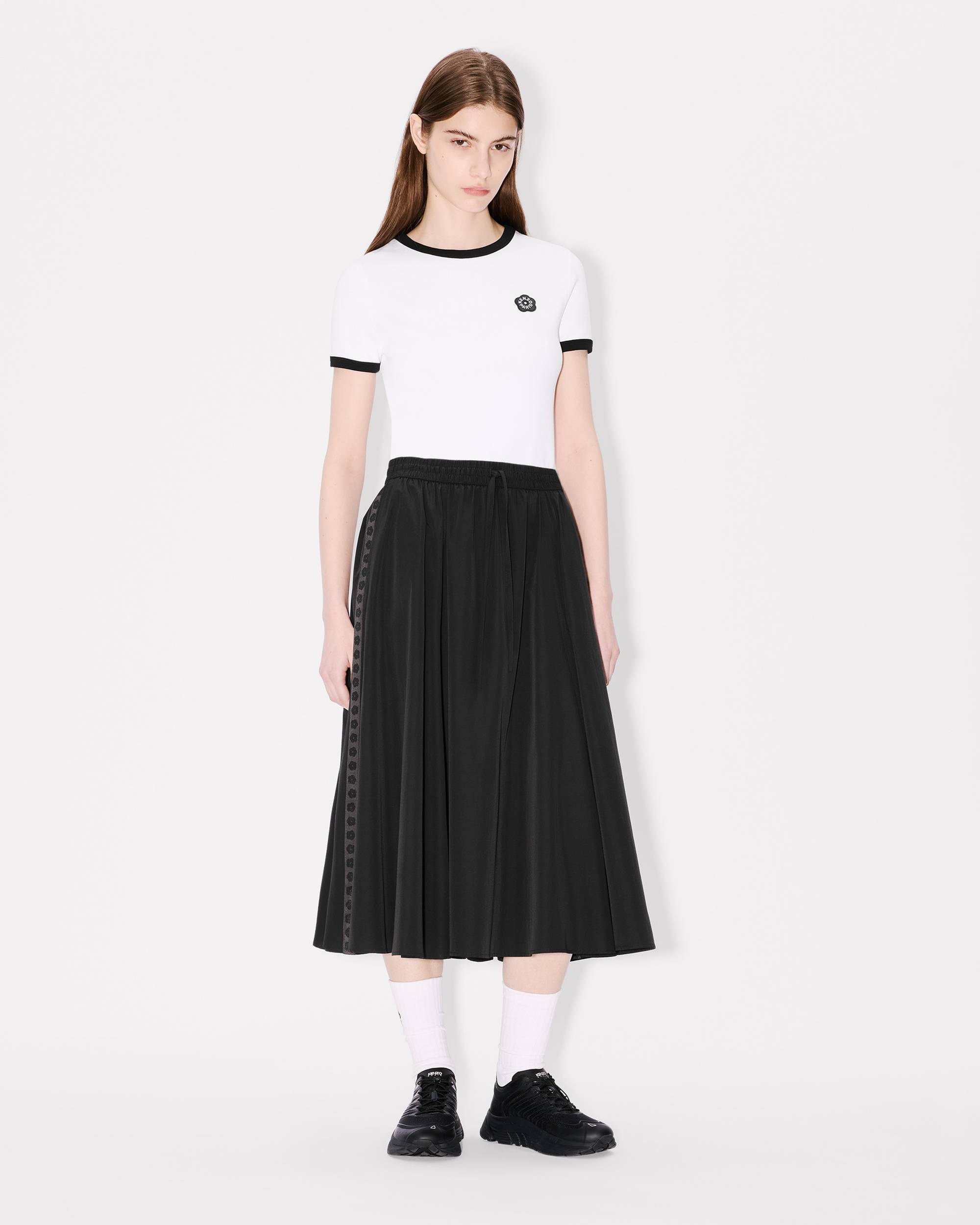 'Boke Flower 2.0' midi skirt - 3