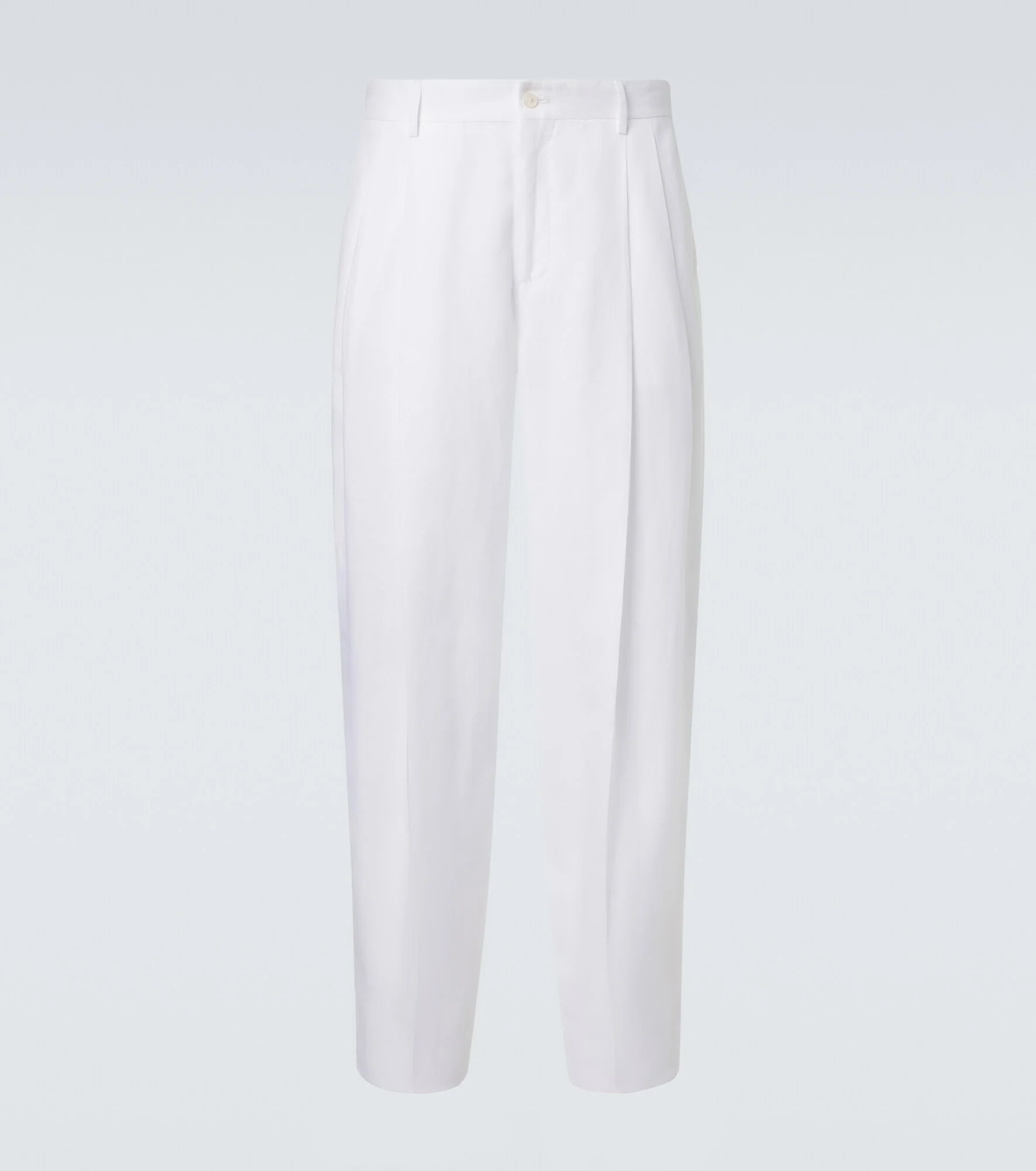 Linen tapered pants - 1
