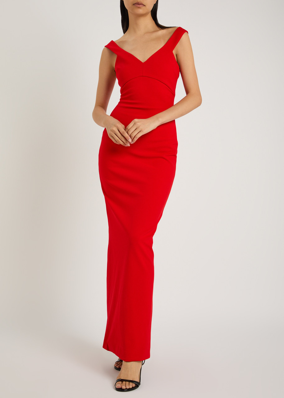 Solace London Nalani Crepe Maxi Dress - 4