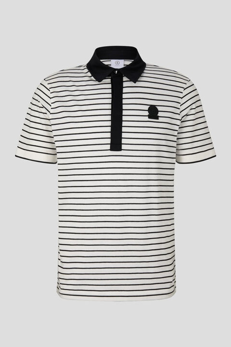 Duncan polo shirt in Off-white/Black 1
