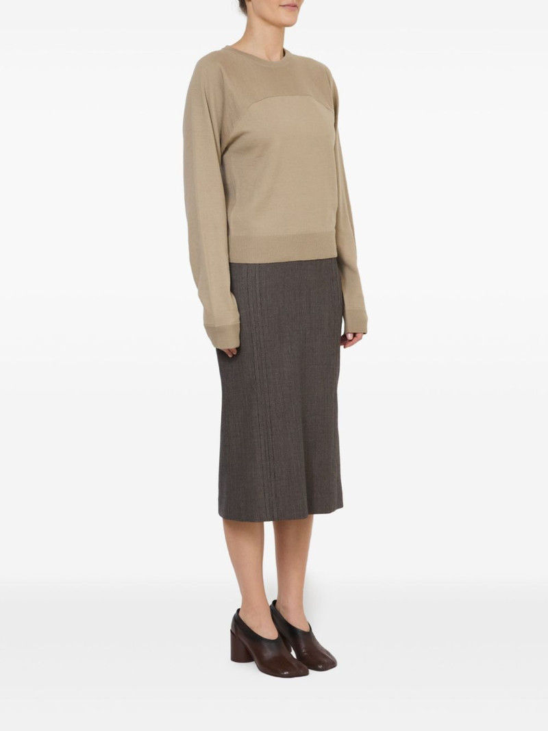 crew-neck long-sleeved top 3