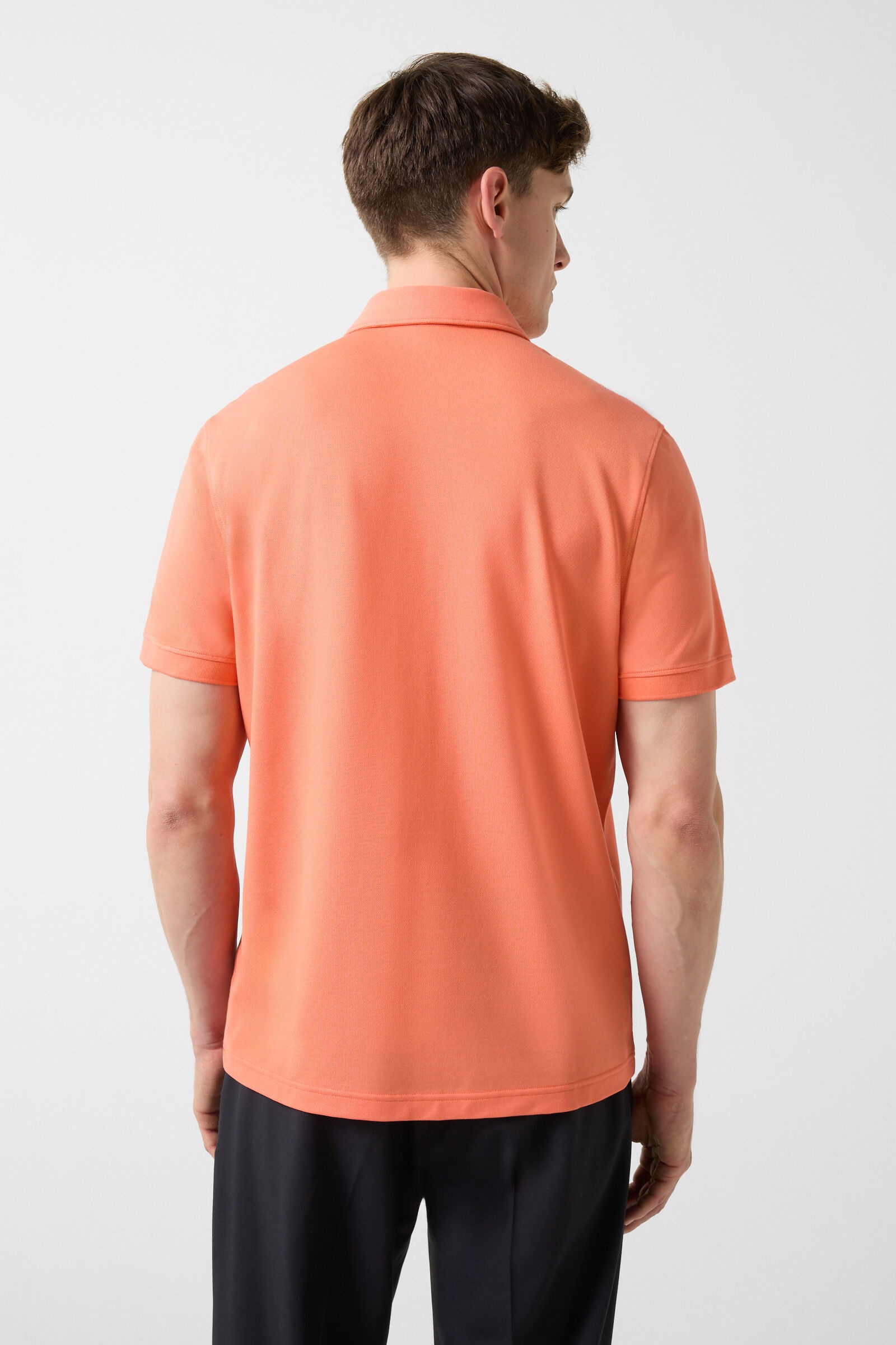 Timo Polo shirt in Orange - 3