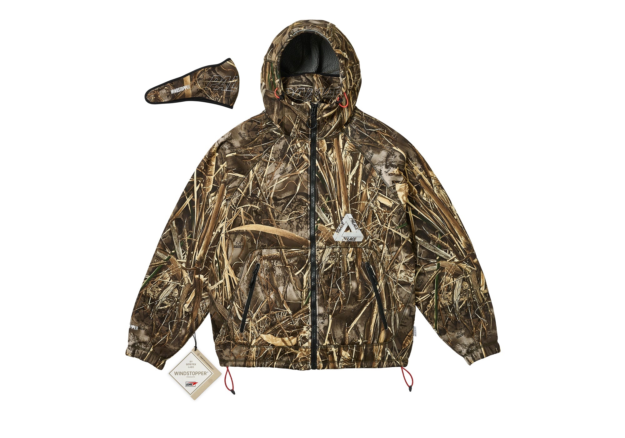 PALACE GORE-TEX WINDSTOPPER JACKET REALTREE MAX 7 | REVERSIBLE