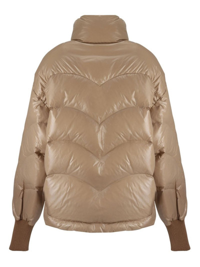 Khrisjoy Corazon Shiny puffer jacket outlook