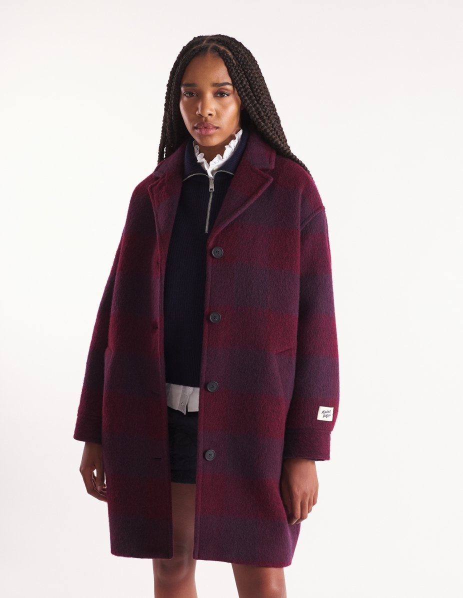 BRUSHED WOOL COAT - 3