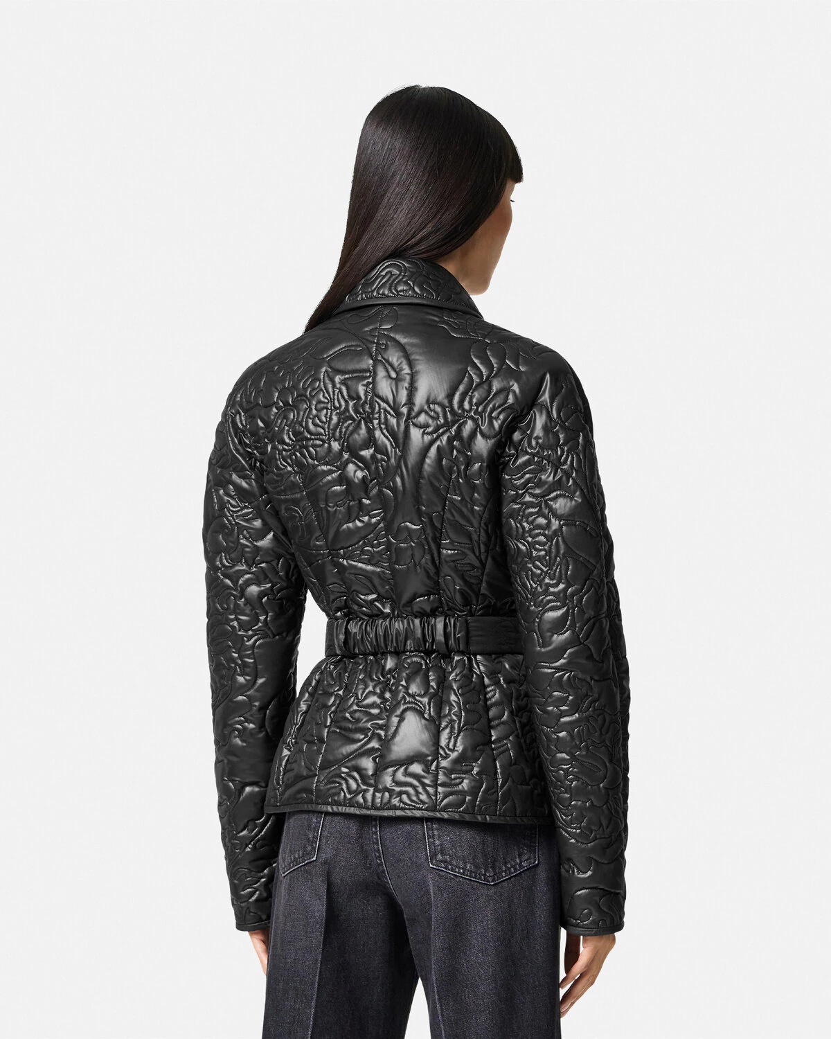 Barocco Quilted Puffer Blouson Jacket - 5